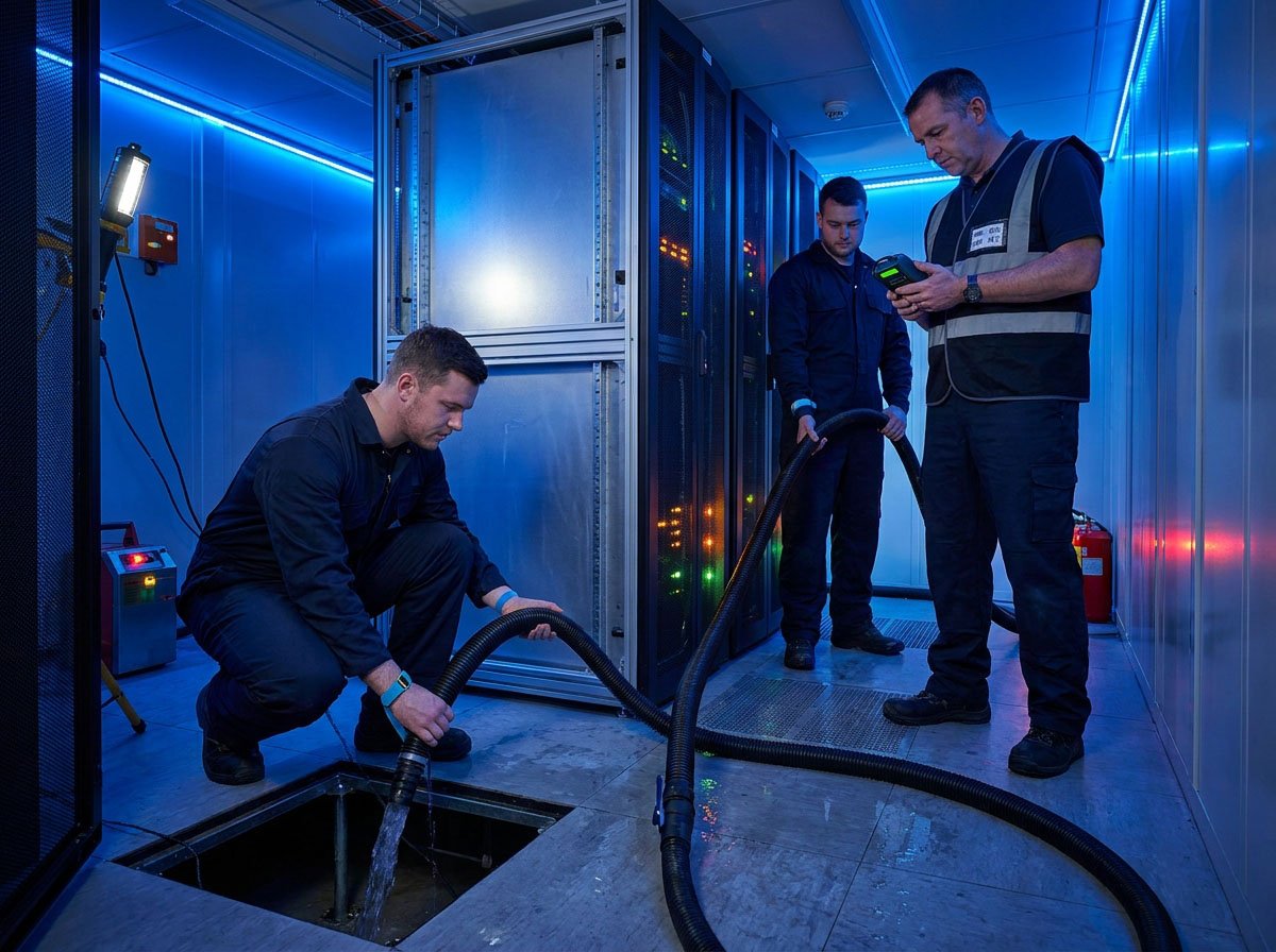 Sewage Backup Cleanup service photo